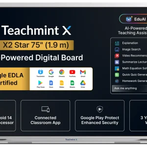 X2 Plus Digital Board for Teaching – 75 inch (1.90 m)